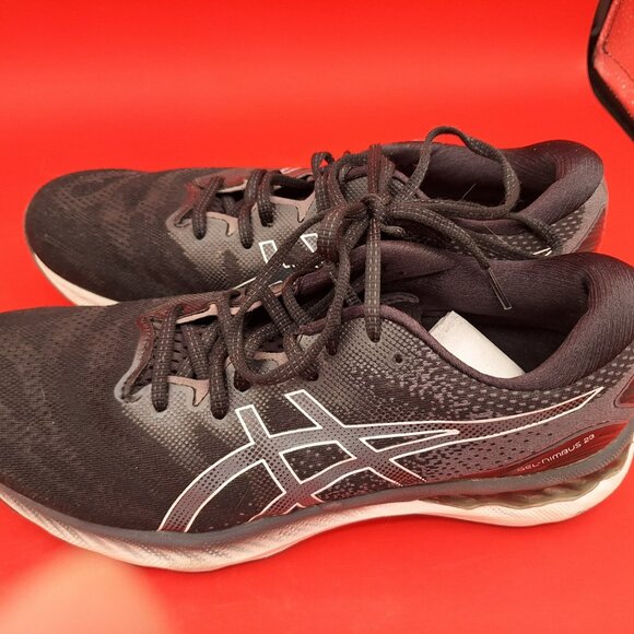 ASICS Womens Black Gel-Nimbus 23 Trail Running Athletic Shoes Size US 10 EU 42 - Picture 2 of 15
